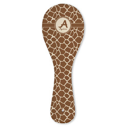 Giraffe Print Ceramic Spoon Rest (Personalized)