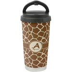Giraffe Print Stainless Steel Coffee Tumbler (Personalized)