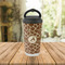 Giraffe Print Stainless Steel Travel Cup Lifestyle