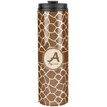 Giraffe Print Stainless Steel Skinny Tumbler - 20 oz (Personalized)
