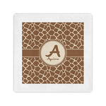 Giraffe Print Cocktail Napkins (Personalized)