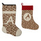 Giraffe Print Stockings - Side by Side compare
