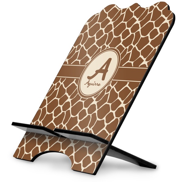 Custom Giraffe Print Stylized Tablet Stand (Personalized)