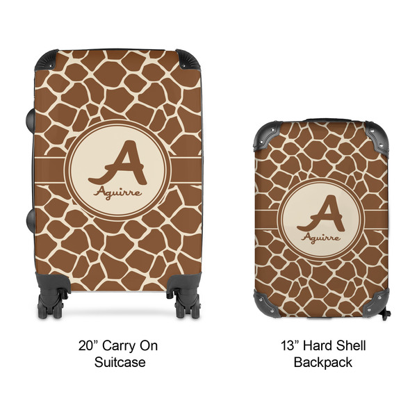 Giraffe Print Suitcase Set 4 - APPROVAL