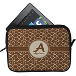 Giraffe Print Tablet Case / Sleeve - Small (Personalized)