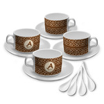 Giraffe Print Tea Cup - Set of 4 (Personalized)