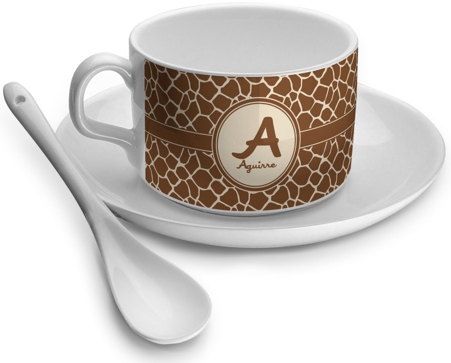 Giraffe Print Tea Cups (Personalized) YouCustomizeIt