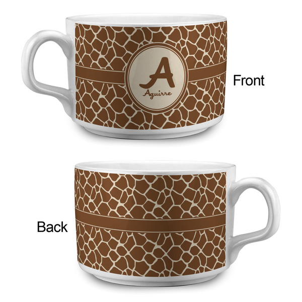 Giraffe Print Tea Cup - Single Apvl