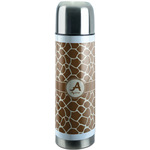 Giraffe Print Stainless Steel Thermos (Personalized)