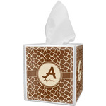 Giraffe Print Tissue Box Cover (Personalized)