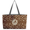 Giraffe Print Beach Totes Bag - w/ Black Handles (Personalized)