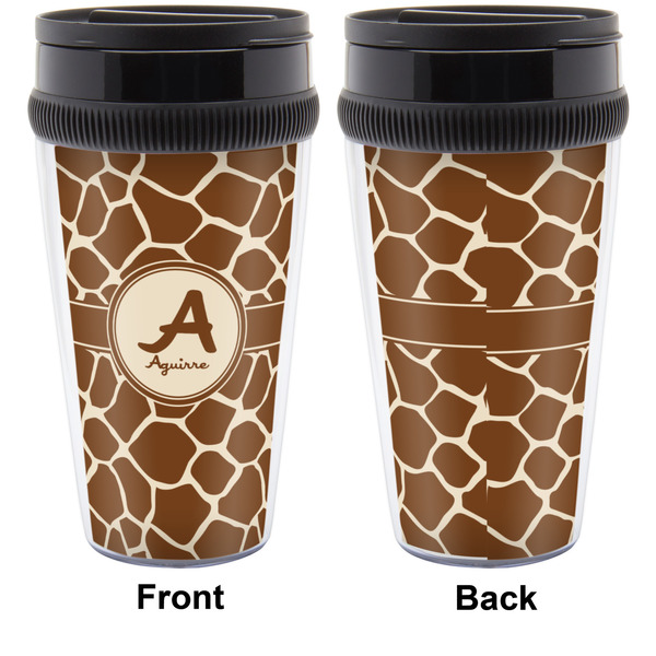 Giraffe Print Travel Mug Approval (Personalized)