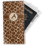 Giraffe Print Travel Document Holder