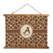 Giraffe Print Wall Hanging Tapestry - Wide (Personalized)
