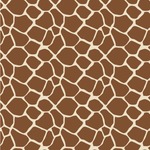 Giraffe Print Wallpaper & Surface Covering (Water Activated 24"x 24" Sample)