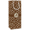 Giraffe Print Wine Gift Bags - Gloss (Personalized)