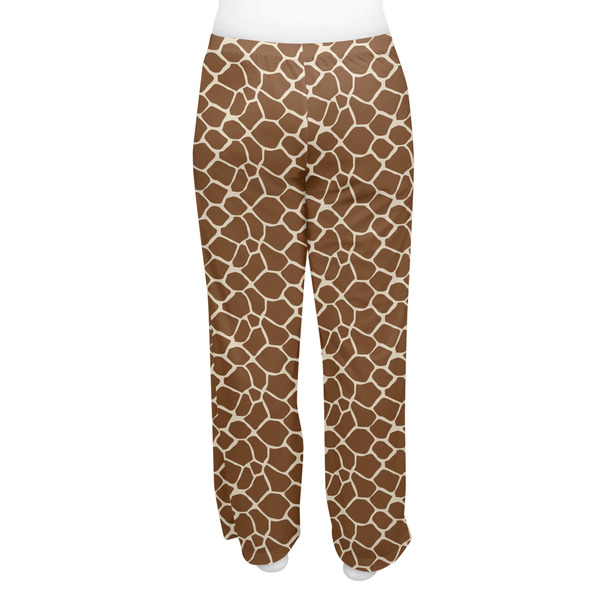 Giraffe Print Women's Pj on model - Back