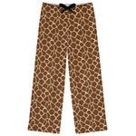 Giraffe Print Womens Pajama Pants - 2XL
