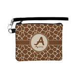 Giraffe Print Wristlet ID Case w/ Name and Initial