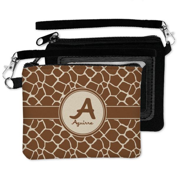 Giraffe Print Wristlet ID Cases - MAIN