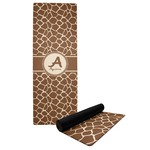Giraffe Print Yoga Mat (Personalized)