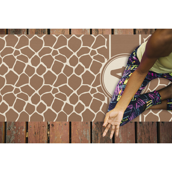 Giraffe Print Yoga Mats - LIFESTYLE