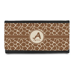 Giraffe Print Leatherette Ladies Wallet (Personalized)