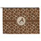 Giraffe Print Zipper Pouch (Personalized)