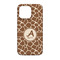 Giraffe Print iPhone 13 Case - Back