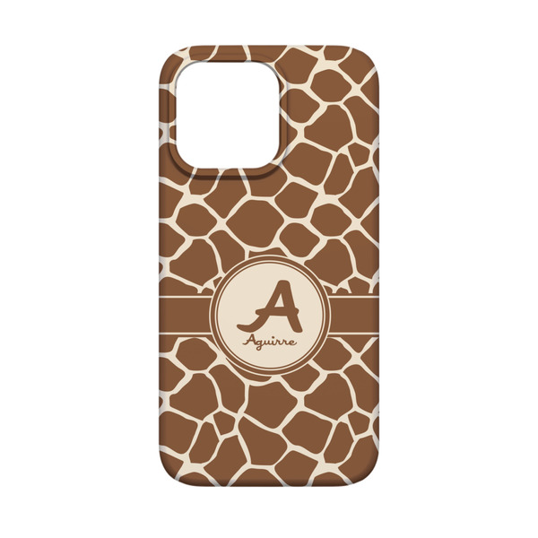 Giraffe Print iPhone 13 Mini Case - Back