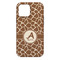 Giraffe Print iPhone 13 Pro Max Tough Case - Back