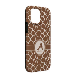 Giraffe Print iPhone Case - Rubber Lined - iPhone 13 Pro (Personalized)