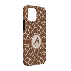 Giraffe Print iPhone Case - Rubber Lined - iPhone 13 (Personalized)