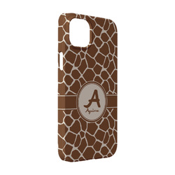 Giraffe Print iPhone Case - Plastic - iPhone 14 (Personalized)