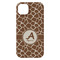 Giraffe Print iPhone 14 Pro Max Case - Back