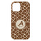 Giraffe Print iPhone 15 Plus Case - Back