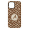 Giraffe Print iPhone 15 Plus Tough Case - Back