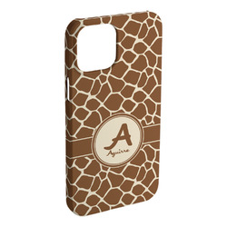 Giraffe Print iPhone Case - Plastic (Personalized)