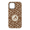 Giraffe Print iPhone 15 Tough Case - Back
