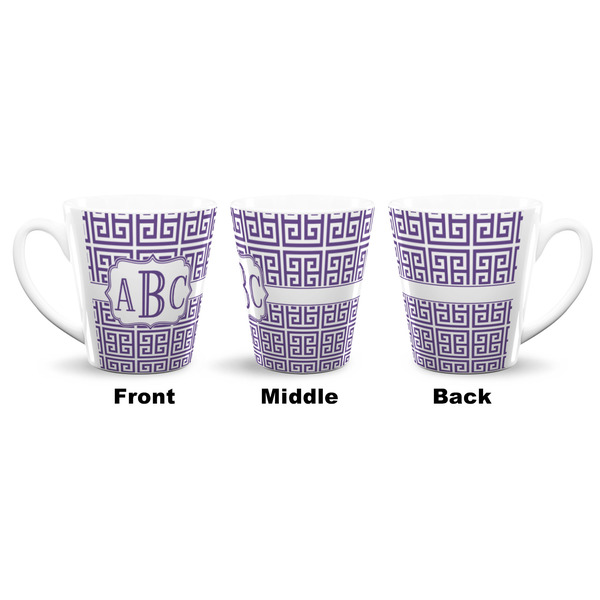 Greek Key 12 Oz Latte Mug - Approval