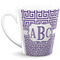 Greek Key 12 Oz Latte Mug (Personalized)
