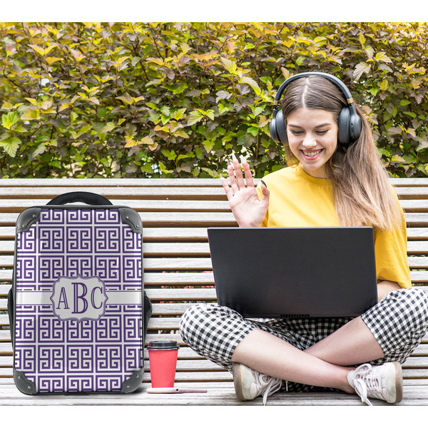 Greek Key 15" Backpack - LIFESTYLE