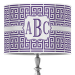 Greek Key Drum Lamp Shade (Personalized)