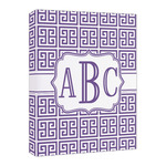 Greek Key Canvas Print - 16x20 (Personalized)