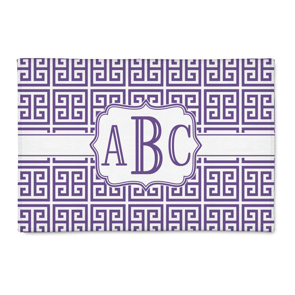 Custom Greek Key 2' x 3' Indoor Area Rug (Personalized)