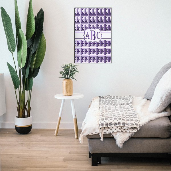 Greek Key 20x30 Wood Print - In Context