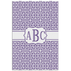 Greek Key Poster - Matte - 24x36 (Personalized)