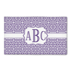 Greek Key 3' x 5' Patio Rug (Personalized)