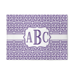 Greek Key 5' x 7' Patio Rug (Personalized)