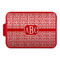 Greek Key Aluminum Baking Pan with Red Lid (Personalized)